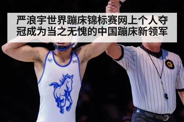 严浪宇世界蹦床锦标赛网上个人夺冠成为当之无愧的中国蹦床新领军